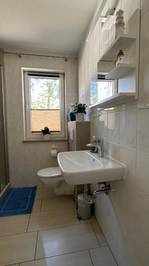 לובמין Ferienwohnung "Am Walde" מראה חיצוני תמונה